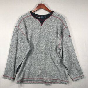 Pacific Coast Highway Sweatshirt Men's Large Gray Pullover Oversized Long Sleeve